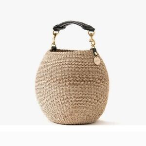 Clare V Pot de Miel straw bag